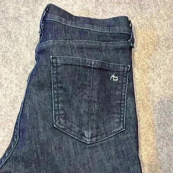 Rag & Bone High Rise Ankle Skinny, Indigo Wash. Size 26. - Picture 4 of 12